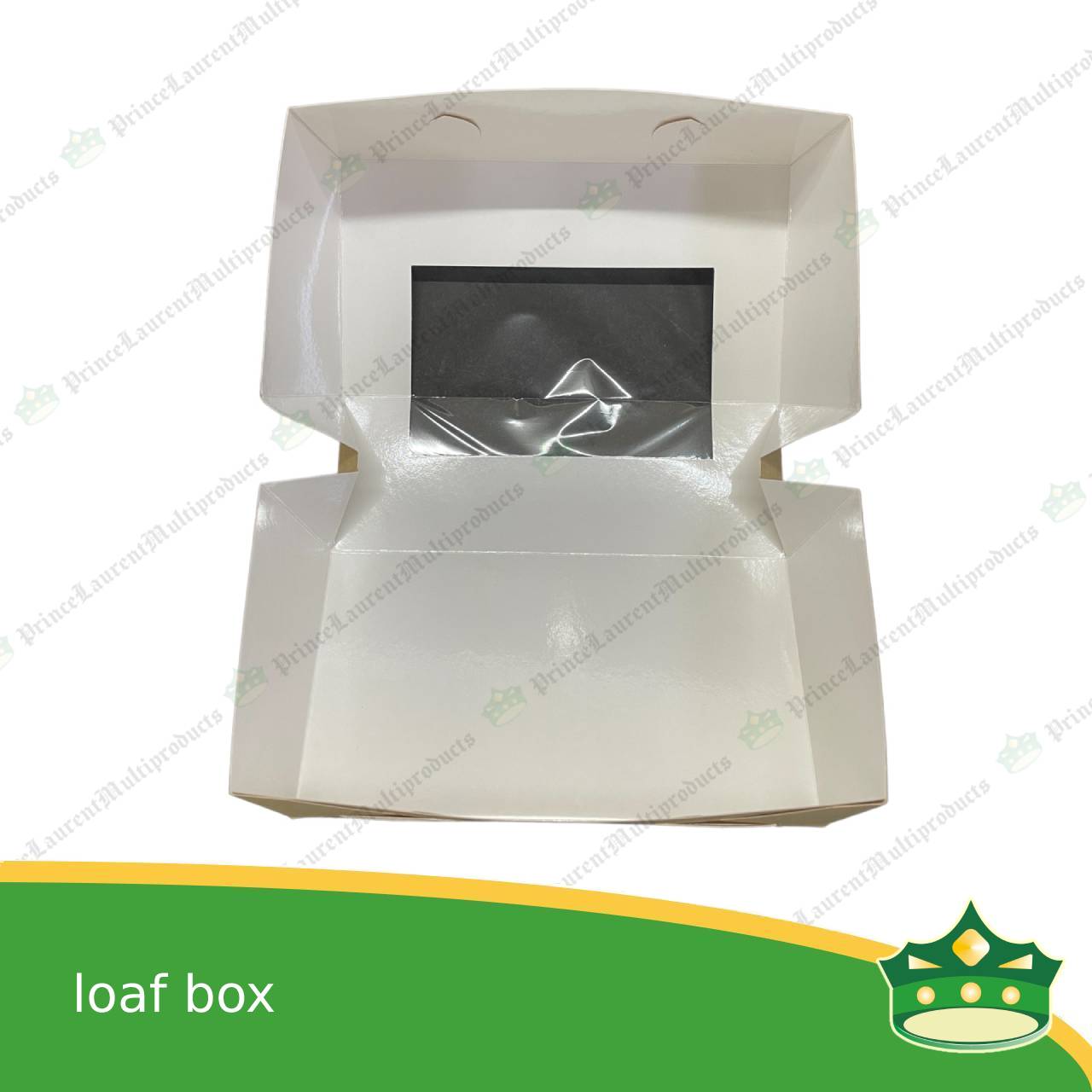 [20 pcs] loaf paper box with window for loaf bread pastry baked product