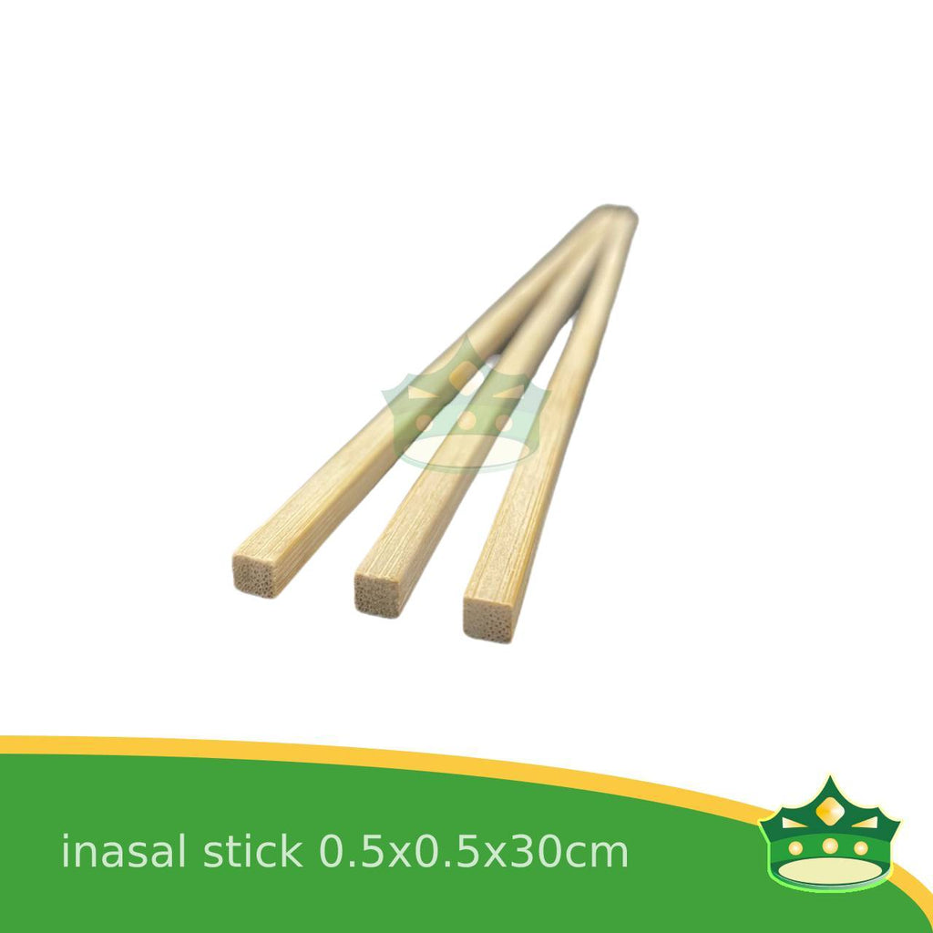 [100 pcs] chicken inasal stick 12 inch long strong square stick suitable for big chicken part barbeque chicken stick