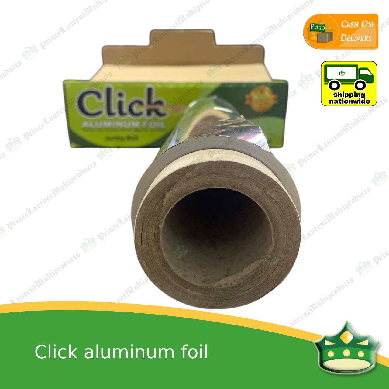 [1.8kg] jumbo aluminum foil extra strength (CLICK brand) for wrapping food, embotido, bangus, inihaw