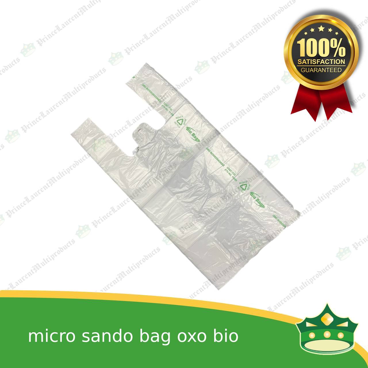 [1000 pcs] sando bag bio bag white micro size (BIO Bags brand)