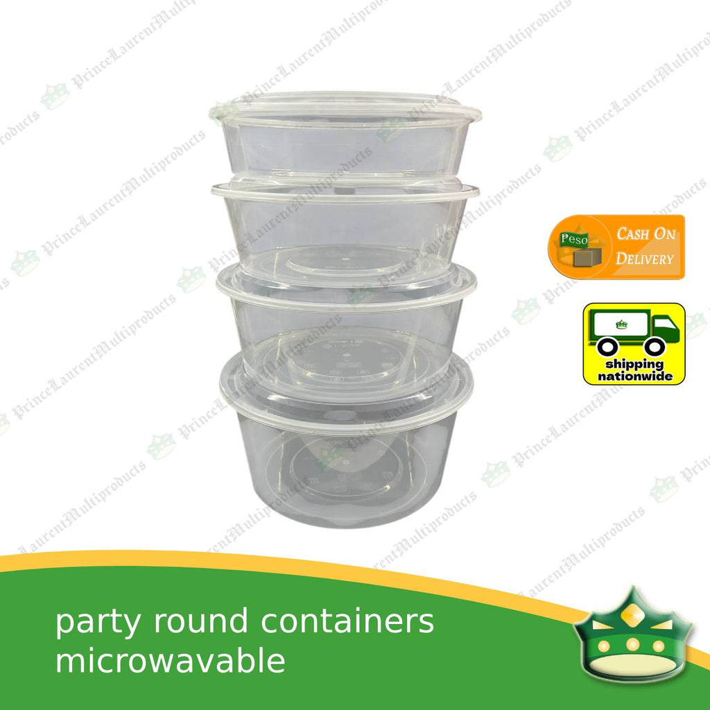 [10 pcs] jumbo party bowl IBOX microwavable bowl container for large food holders / takeout containers -B