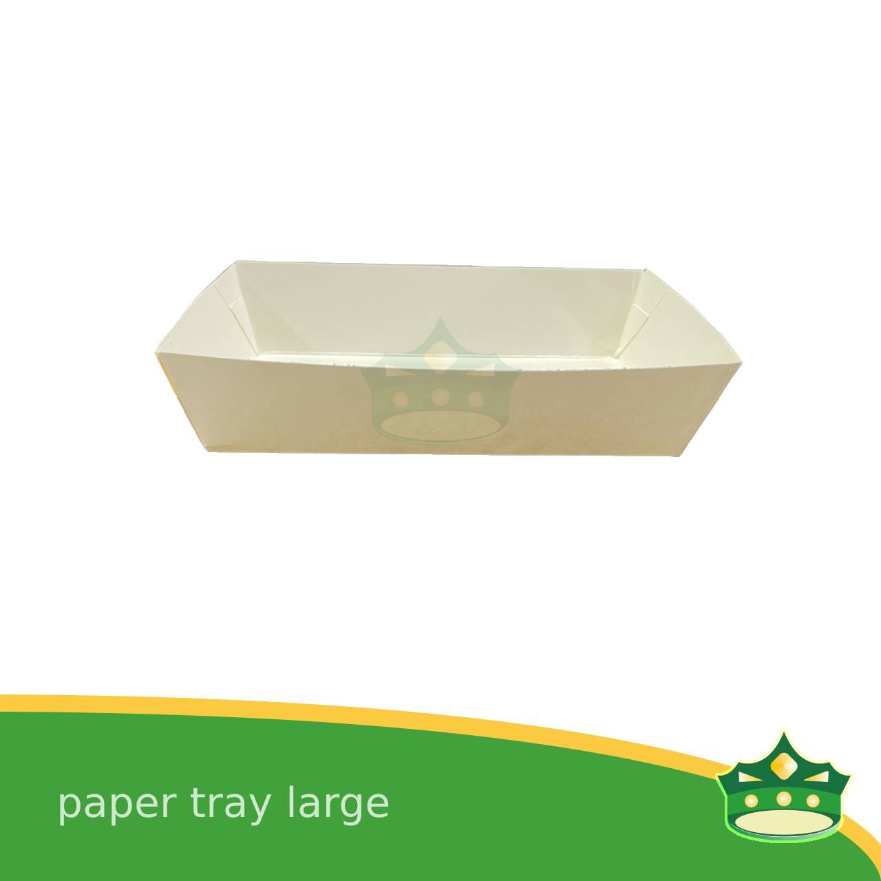 [25 pcs] paper trays small medium large extra large laminated white or silver to serve as food holder for nachos, fries, dimsum, meriendas, breads, takoyaki, fishball, squidball