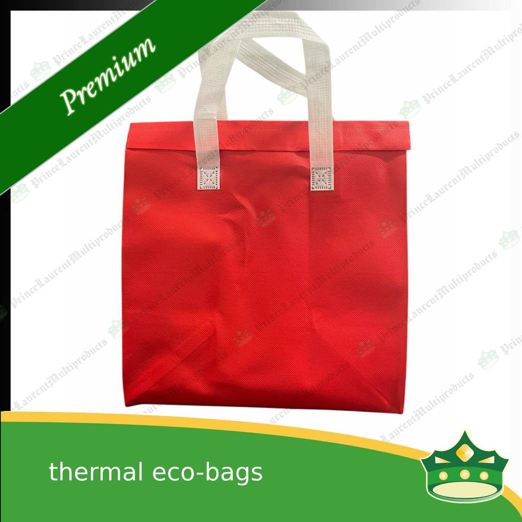 [10 pcs] thermal eco bag ecobag reusable & environment friendly bag