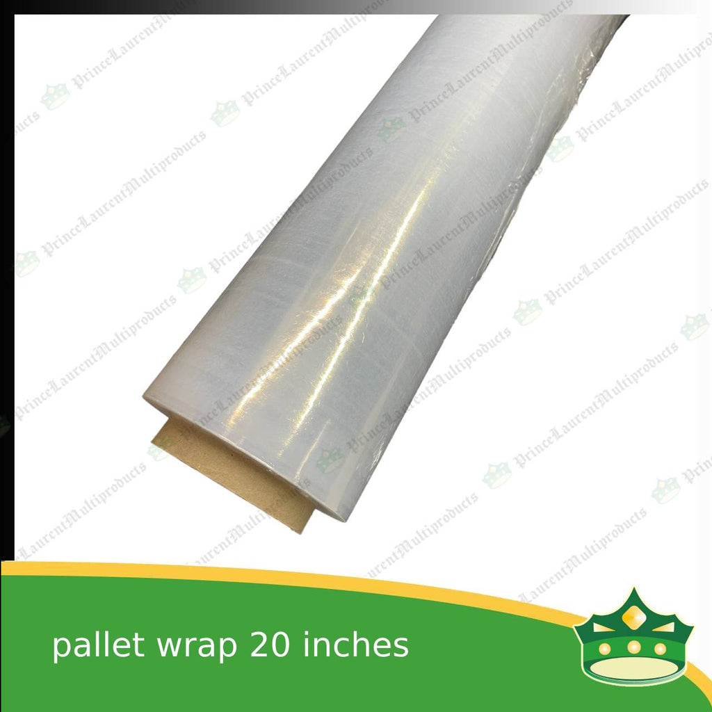 Pallet wrap or stretch wrap 20 inches for wrapping / protecting products or large items