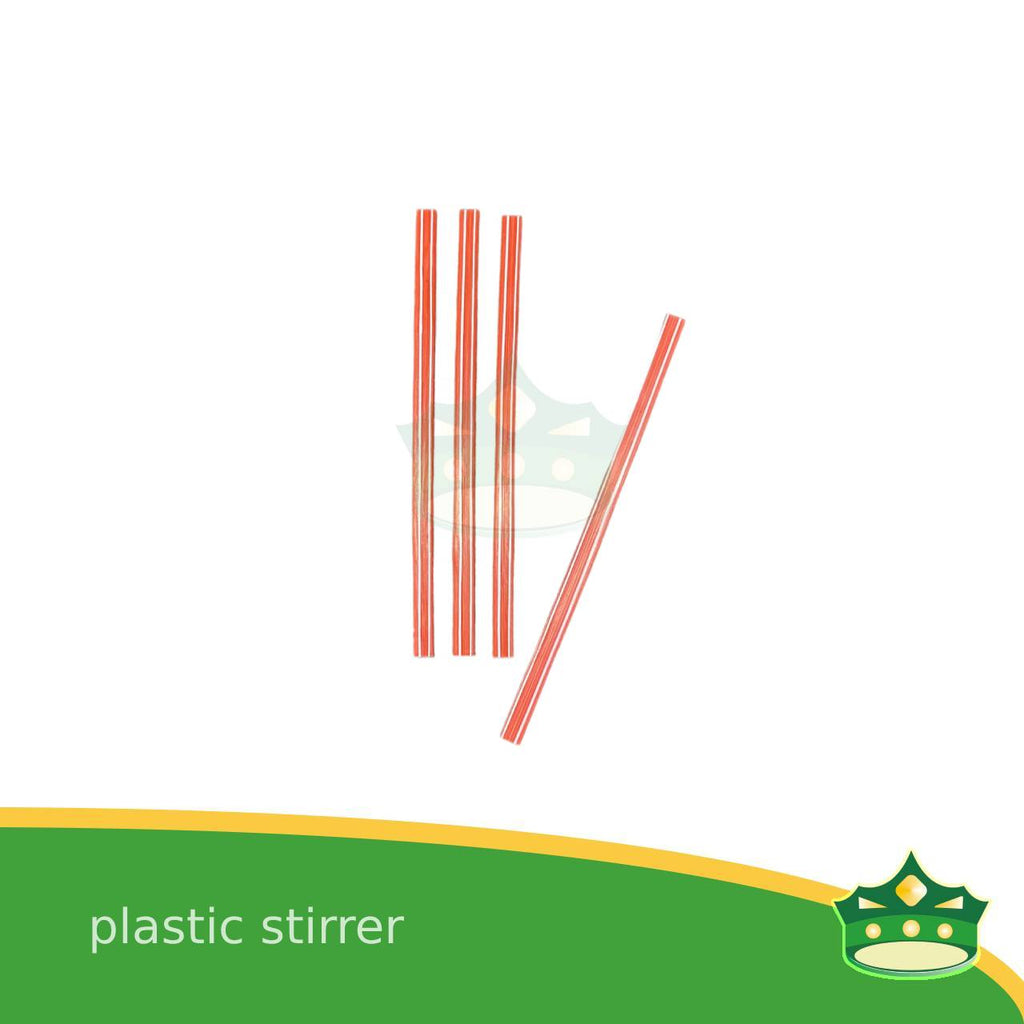 [500 grams] plastic stirrer red for coffee, tea, chocolate  and other hot beverages