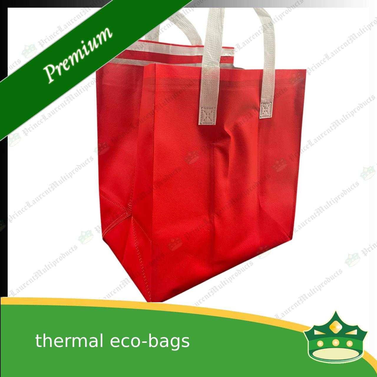 [10 pcs] thermal eco bag ecobag reusable & environment friendly bag