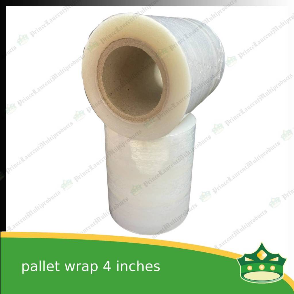 Pallet wrap or stretch wrap 4 inches for wrapping / protecting products or items