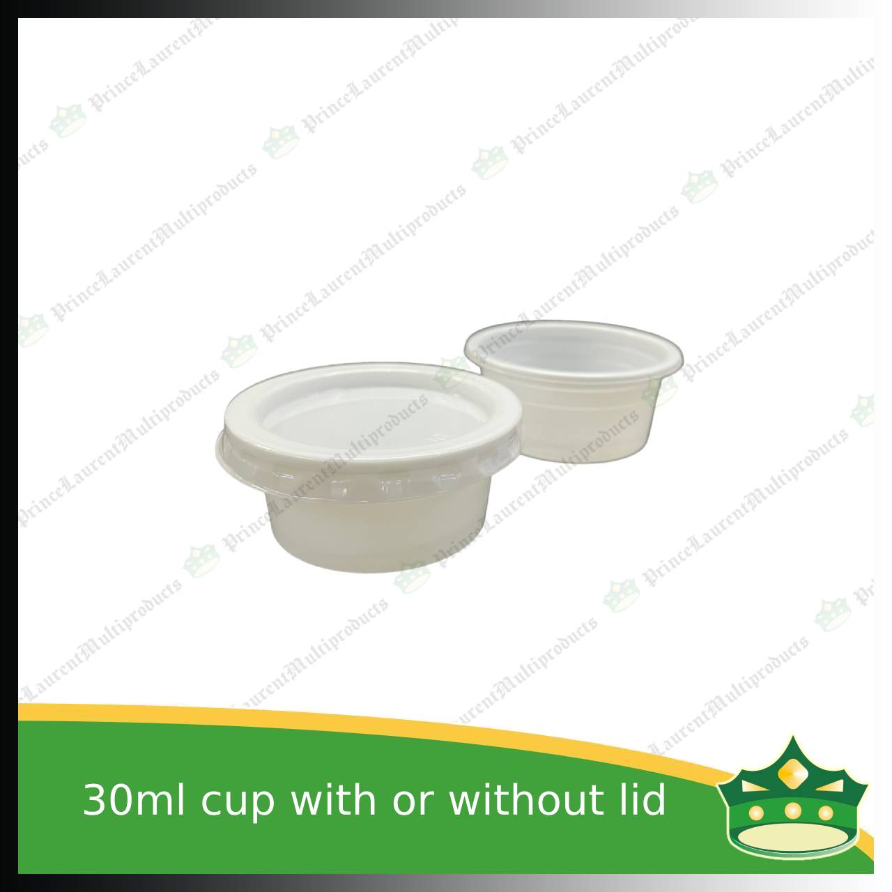 [100 pcs] 30ml sauce cup with / without lid for sauces gravy ketchup condiments specimen cup 30 cc plastic cup